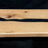 Eucalyptus Serving Tray with Blue river