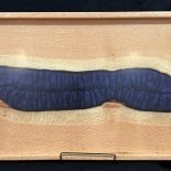 Serving Tray Oak with River