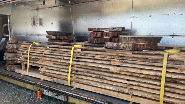 Kiln Loaded and ready to close up