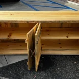 Rustic Pine Cabinet