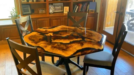 Oak Octagonal Dining Table Oak Octagonal Dining Table