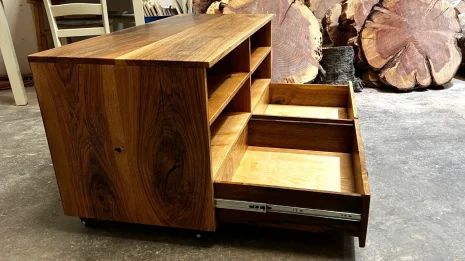 Oak Entertainment Center
