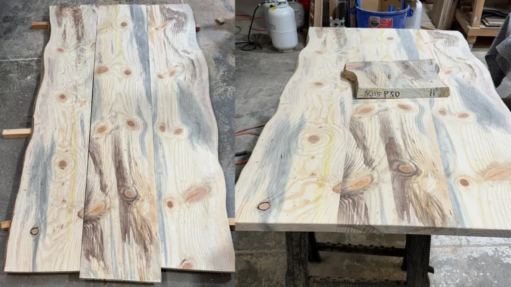 Pine Dining Table Construction