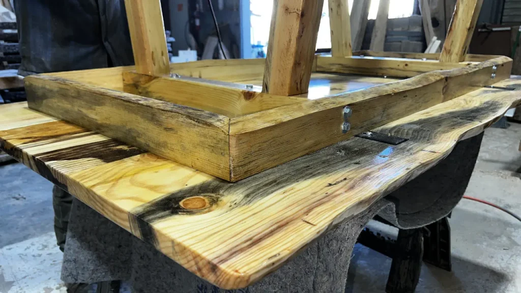 Pine Dining Table Construction