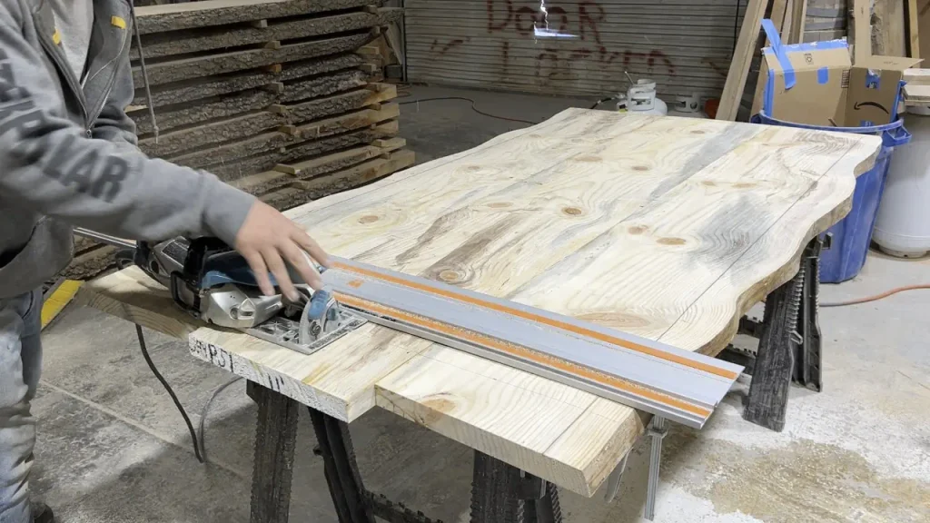 Pine Dining Table Construction