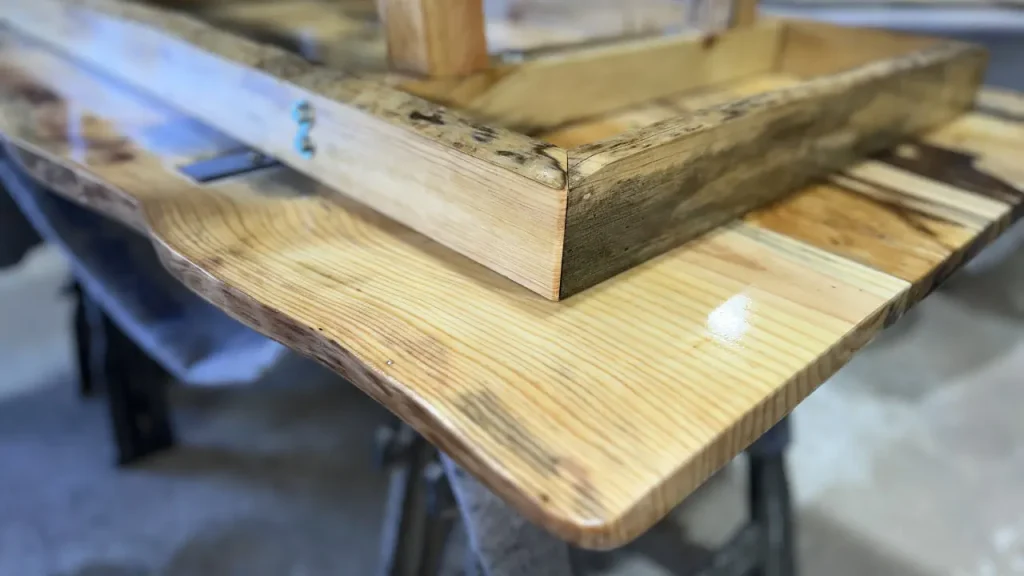 Pine Dining Table Construction