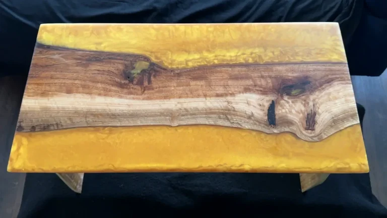 Gold Eucalyptus Lap Table